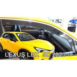 LEXUS LBX 5durų 2023 → Langų vėjo deflektoriai priekinėms durims