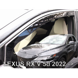 LEXUS RX 5 durų 2022 → Langų vėjo deflektoriai priekinėms durims