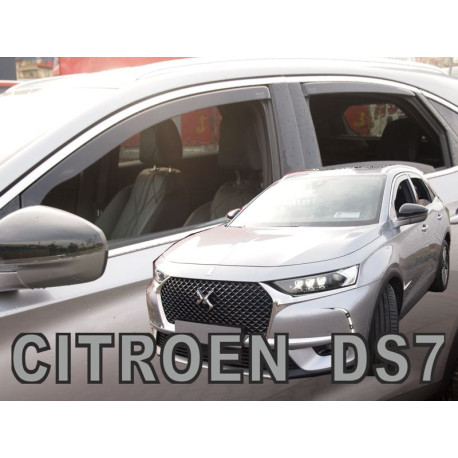 DS 7 CROSSBACK 5dūrų 2017 → (+OT) Langų vėjo deflektoriai keturioms durims