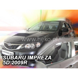 SUBARU IMPREZA GH 5 durų 2007 → 2011 Langų vėjo deflektoriai priekinėms durims
