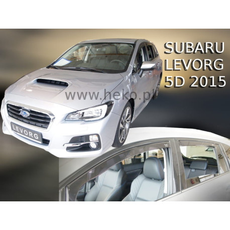 SUBARU LEVORG 5dūrų 2015 → (+OT) Langų vėjo deflektoriai keturioms durims