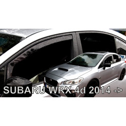 SUBARU WRX 4dūrų 2014 → Langų vėjo deflektoriai priekinėms durims