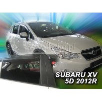 SUBARU XV 5 durų 2012 → 2017 Langų vėjo deflektoriai priekinėms durims