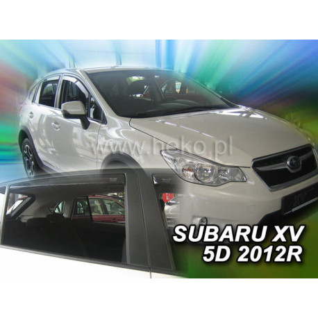 SUBARU XV 5 durų 2012 → 2017 Langų vėjo deflektoriai priekinėms durims