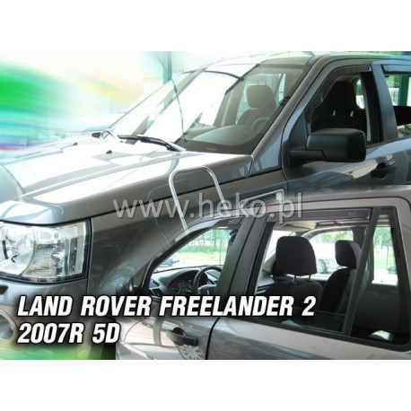 LAND ROVER FREELANDER II 5 durų 2006 → 2014 Langų vėjo deflektoriai priekinėms durims