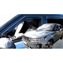 LAND ROVER RANGE ROVER EVOQUE 5 durų 2018 → (+OT) Langų vėjo deflektoriai keturioms durims