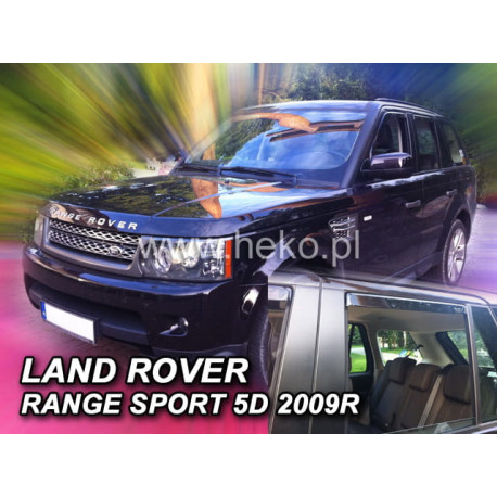 LAND ROVER RANGE ROVER SPORT 5 durų 2005 → 2012 (+OT) Langų vėjo deflektoriai keturioms durims