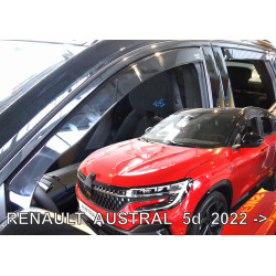 RENAULT AUSTRAL 5 dūrų 2022 → +OT Langų vėjo deflektoriai keturioms durims