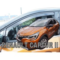 RENAULT CAPTUR 5 durų 2019 → Langų vėjo deflektoriai priekinėms durims