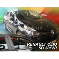 RENAULT CLIO GRANDTOUR IV 5 durų 2012 → 2019 Langų vėjo deflektoriai priekinėms durims