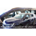 RENAULT ESPACE VI 5 durų 2023 → (+OT) Langų vėjo deflektoriai keturioms durims