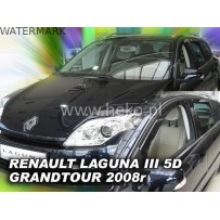 RENAULT LAGUNA GRANDTOUR III 5 durų 2008 → 2015 (+OT) Langų vėjo deflektoriai keturioms durims