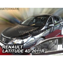 RENAULT LATITUDE 4 durų 2011 → 2015 (+OT) Langų vėjo deflektoriai keturioms durims