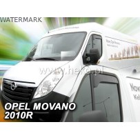 RENAULT MASTER 2010 → 2022 Langų vėjo deflektoriai priekinėms durims