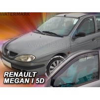 RENAULT MEGANE 4durų 1995 → 2002 Langų vėjo deflektoriai priekinėms durims