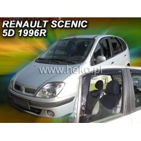 RENAULT SCENIC 5 durų 1996 → 2002 Langų vėjo deflektoriai priekinėms durims