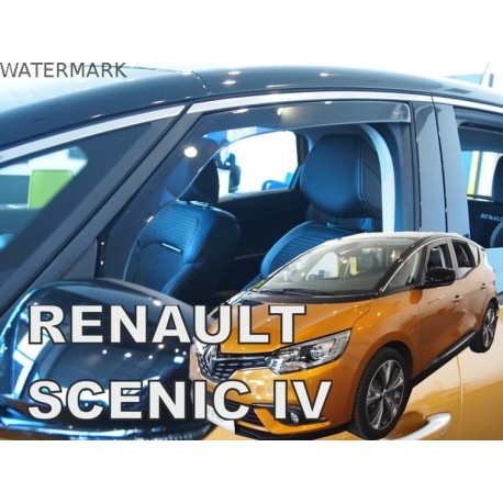 RENAULT SCENIC IV 5 durų 2016 → 2022 Langų vėjo deflektoriai priekinėms durims