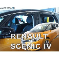 RENAULT SCENIC IV 5 durų 2016 → 2022 (+OT) Langų vėjo deflektoriai keturioms durims