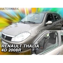 RENAULT THALIA 4 durų 2008 → 2013 Langų vėjo deflektoriai priekinėms durims