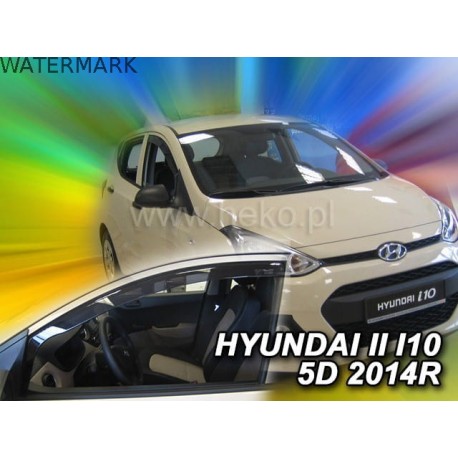 HYUNDAI i10 II 2014 →2019 Langų vėjo deflektoriai priekinėms durims