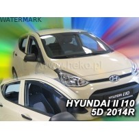 HYUNDAI i10 II 2014 → 2019 (+OT) Langų vėjo deflektoriai keturioms durims