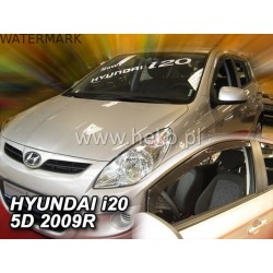 HYUNDAI i20 I 5 durų 2008 → 2015 Langų vėjo deflektoriai priekinėms durims
