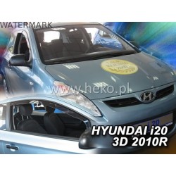 HYUNDAI i20 3 durų 2008 → 2015 Langų vėjo deflektoriai priekinėms durims