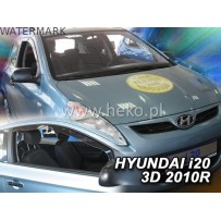 HYUNDAI i20 3 durų 2008 → 2015 Langų vėjo deflektoriai priekinėms durims