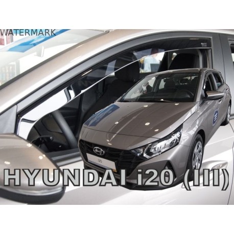 HYUNDAI i20 III 5 durų 2020 → 2024 Langų vėjo deflektoriai priekinėms durims