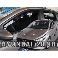 HYUNDAI i20 III 5 durų 2020 → 2024 (+OT) Langų vėjo deflektoriai keturioms durims