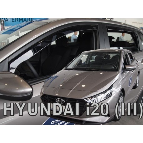 HYUNDAI i20 III 5 durų 2020 → 2024 (+OT) Langų vėjo deflektoriai keturioms durims