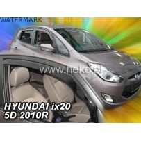 HYUNDAI ix20 5 durų 2010 → 2019 Langų vėjo deflektoriai priekinėms durims