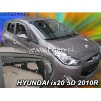 HYUNDAI ix20 5 durų 2010 → 2019 (+OT) Langų vėjo deflektoriai keturioms durims