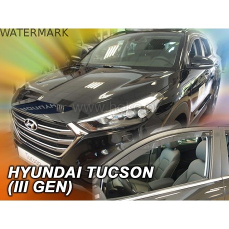 HYUNDAI TUCSON III 5 durų 2015 → 2020 Langų vėjo deflektoriai priekinėms durims