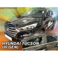 HYUNDAI TUCSON III 5 durų 2015 → 2020 (+OT) Langų vėjo deflektoriai keturioms durims