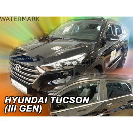 HYUNDAI TUCSON III 5 durų 2015 → 2020 (+OT) Langų vėjo deflektoriai keturioms durims