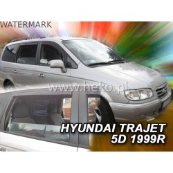 HYUNDAI TRAJET 5 durų 1999 → 2008 (+OT) Langų vėjo deflektoriai keturioms durims