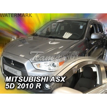 MITSUBISHI ASX 5 durų 2010 → 2022 Langų vėjo deflektoriai priekinėms durims