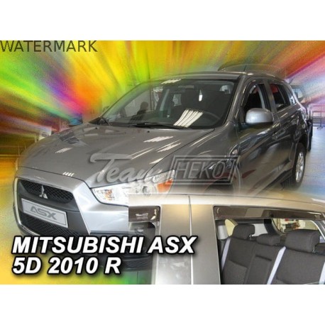 MITSUBISHI ASX 5 durų 2010 → 2022 (+OT) Langų vėjo deflektoriai keturioms durims