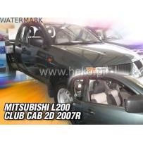 MITSUBISHI L-200 2 durų (club cab) 2006 → 2015 Langų vėjo deflektoriai priekinėms durims