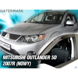 MITSUBISHI OUTLANDER 5 durų 2006 → 2012 (+OT) Langų vėjo deflektoriai keturioms durims