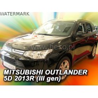 MITSUBISHI OUTLANDER (III gen) 5 durų 2012 → 2021 Langų vėjo deflektoriai priekinėms durims