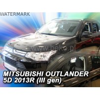 MITSUBISHI OUTLANDER (III gen) 5 durų 2012 → 2021 (+OT) Langų vėjo deflektoriai keturioms durims