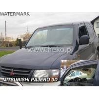 MITSUBISHI PAJERO 3 durų 2001 → 2018 Langų deflektoriai priekinėms durims