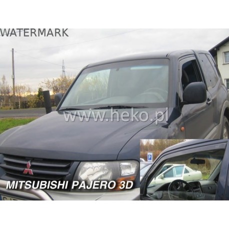 MITSUBISHI PAJERO 3 durų 2001 → 2018 Langų deflektoriai priekinėms durims