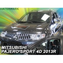 MITSUBISHI PAJERO SPORT 5 durų 2008 → 2016 Langų vėjo deflektoriai priekinėms durims