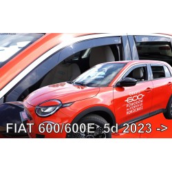FIAT 600 5 durų 2023 → (+OT) Langų vėjo deflektoriai keturioms durims