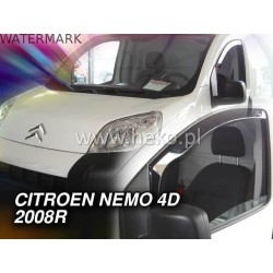 FIAT FIORINO 5 durų 2008 → Langų vėjo deflektoriai priekinėms durims