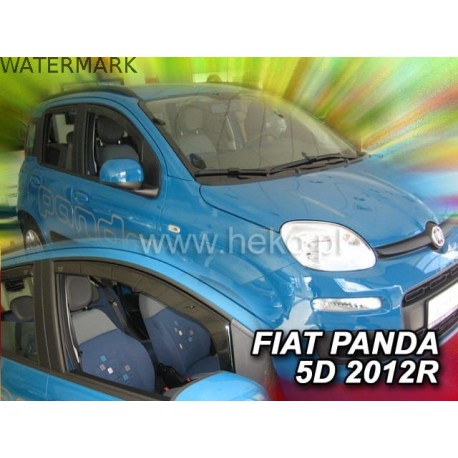 FIAT PANDA III 5 durų 2012 → Langų vėjo deflektoriai priekinėms durims