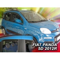 FIAT PANDA III 5 durų 2012 → (+OT) Langų vėjo deflektoriai keturioms durims